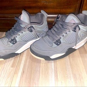 Jordan 4 retro “cool grey” size 4.5y